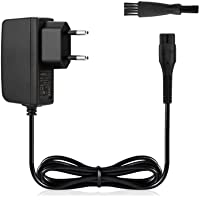 Aukru 4.3V Cargador Fuente de alimentación para Philips afeitadora Multigroom MG5720-MG5730-MG5735-MG5740-BT3206-MG5720…